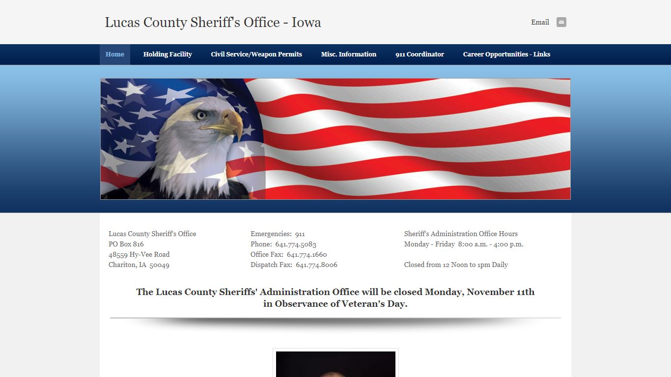 Lucas County Sheriff's Office - Iowa - Home